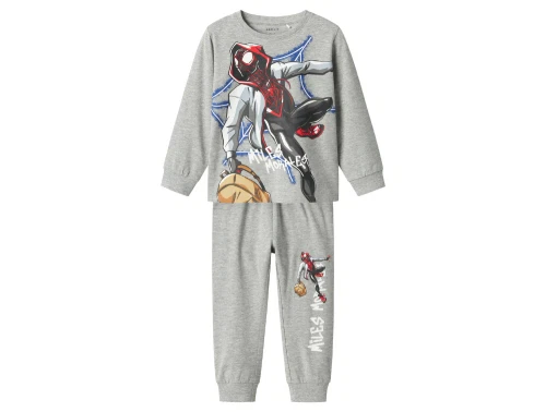 Name It grey melange Spiderman pyjamas